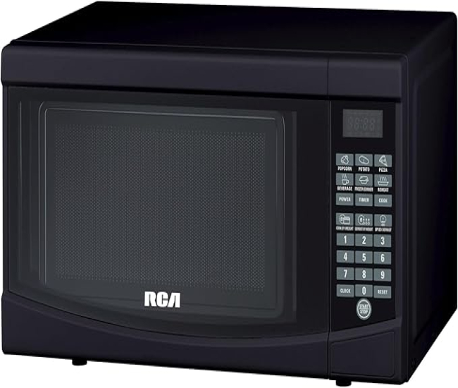 RCA RMW733-BLACK RMW733 0.7 Cu. Ft. Microwave, Black