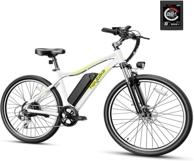 Heybike Race Max Electric Bike for Adults with 750W Peak Motor, 28mph Max Speed, 600WH Removable Battery Ebike, 27.5