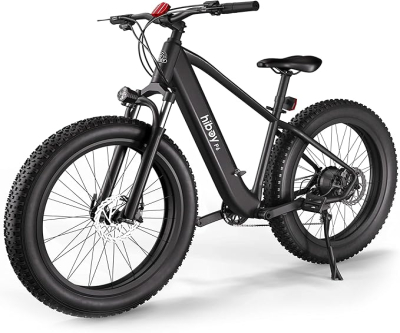 Hiboy P6 Electric Bike for Adults, 45KM/H 100KM Range 1000W Peak Motor 48V 13Ah Removable Battery Ebike, 26” x 4.0